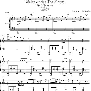 Waltz under The Moon 钢琴谱