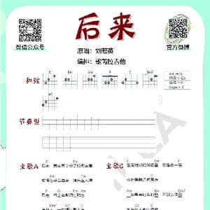 后来 刘若英 吉他曲谱_歌谱投稿