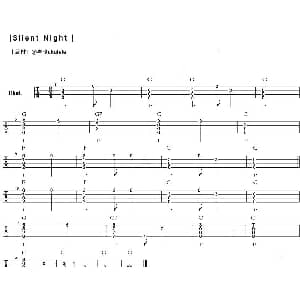 Silent Night 吉他谱