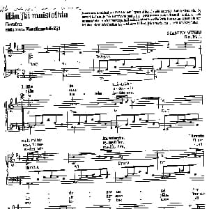 Finland folk song_外国歌谱