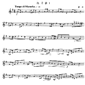 小号考级五级练习曲3首 赫林/布尔姆