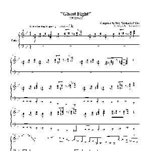 Ghost Fight 钢琴谱