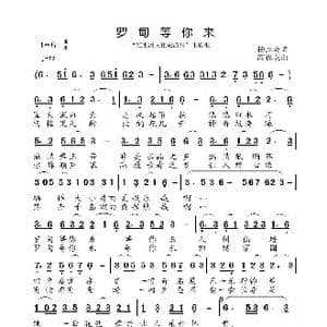 罗甸等你来_歌曲简谱_词曲:杨厚爽 高福友