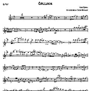 萨克斯谱 | Chillaxin Bb FLAT