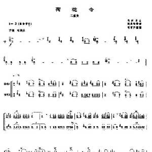 荷花令 唢呐二重奏