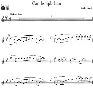 萨克斯谱 | Contemplation Leslie Searle