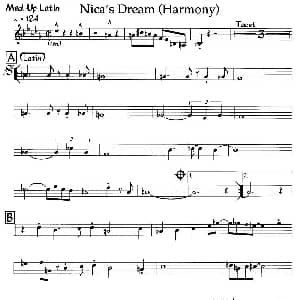 Nica's Dream Harmony 钢琴谱