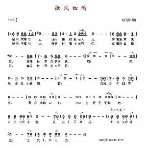 微风细雨_歌谱投稿_词曲:林功信 林功信