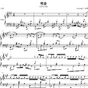 稻香 钢琴谱 lccyang521