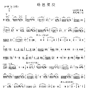 二胡谱 | 哈巴涅拉 林光璇订谱版 法 比才曲 林光璇订谱