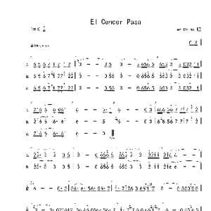 El Condor Pasa_歌谱投稿