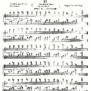 长笛曲谱 | 初级练习之13 Alphonse Ludec Debutant Flutiste 莫伊斯Moyse