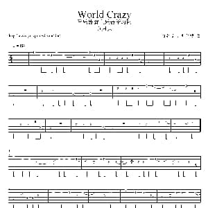 疯狂世界 吉他谱 五月天