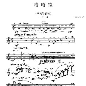 哈哈镜 一 怪相 单簧管 姜万通