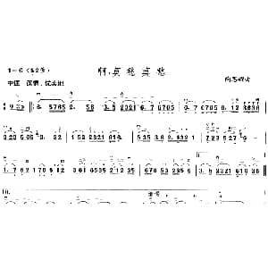 二胡谱 | 啊莫愁莫愁