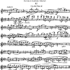 长笛曲谱 | 斯勒新老风格长笛练习重奏曲 第一部分 NO.87 NO.90 Siegfried Thiele S. 斯勒