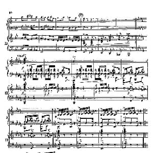 F大调爵士钢琴协奏曲 钢琴谱 格什温