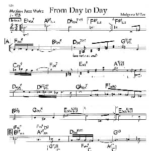 From Day to Day 钢琴谱