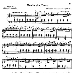 Rondo Alla Turca Op.68 No.3 钢琴谱 约翰 布格缪勒