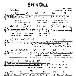 SATIN DOLL 降B爵士乐谱