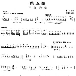 柳琴考级曲目五级 丰收渔歌 李自立