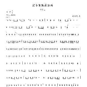 笛子谱 | 苗乡侗寨美如画 晏敏敏