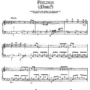 Feelinge 钢琴谱
