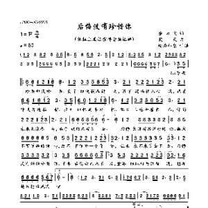 后悔没有珍惜你_歌曲简谱_词曲:余云飞 笑天