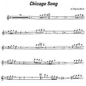 萨克斯谱 | Chicago song