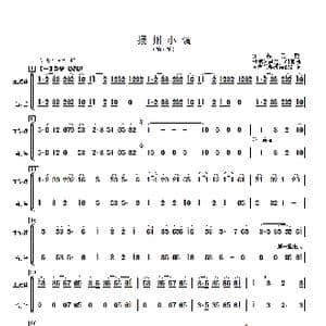 扬州小调_歌曲简谱_词曲: 根据朱昌耀二胡编曲 章祥兴
