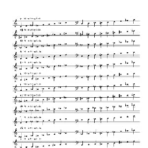 萨克斯谱 | 常见爵士音阶 P.101 126