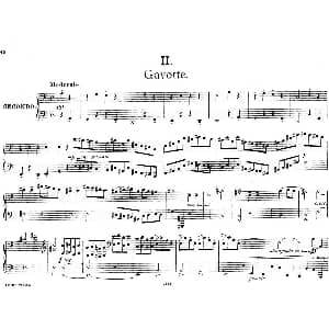 Deux Morceaux Pour Quatre Mains Op.43 钢琴谱 莫里兹 莫什科夫斯基