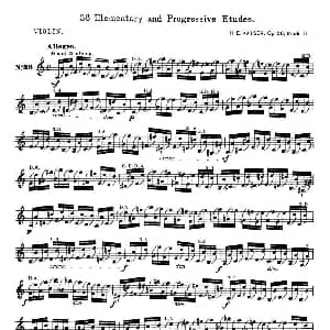 小提琴谱 | 开塞 KAYSER 36首小提琴练习曲之36