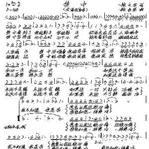 梦中_歌谱投稿_词曲:张文华 张艺军