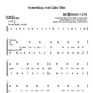 something just like this合唱简谱_歌曲简谱