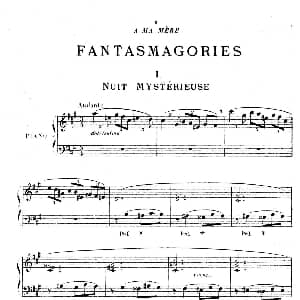 Fantasmagories 钢琴谱 伊西多尔 菲利普