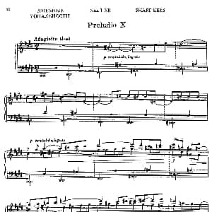 24 Preludes and Fugues Part.1 Op.45 钢琴谱 康斯坦汀诺维奇 谢德林