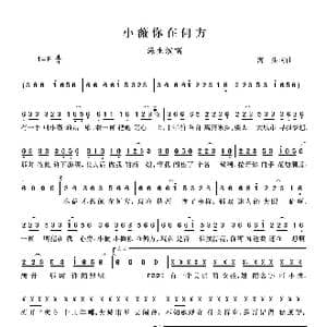 小薇你在何方_歌谱投稿_词曲:海生 海生