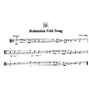 Bohemian Folk Song 中提琴