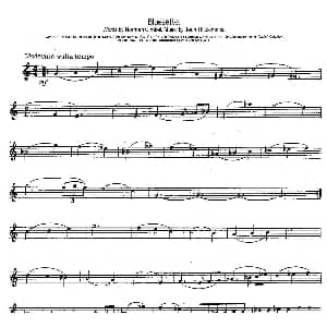 萨克斯谱 | Bluesette