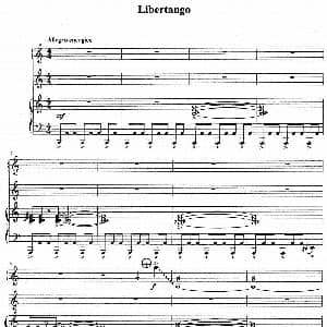 手风琴谱 | Libertango 自由探戈 手风琴 小提琴 钢琴三重奏 皮亚佐拉