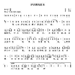泸沽湖马达米_歌曲简谱_词曲:袁龙 袁龙