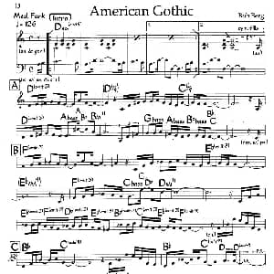 American Gothic 钢琴谱