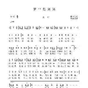 梦中想妈妈_歌曲简谱_词曲:孙国良 黄永杰