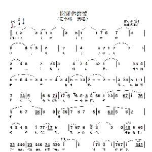 谢谢你的爱_歌谱投稿_词曲:张名河 戴希龙