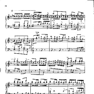 Brenburg Concerto No 2 in F Maj BWV 1047 钢琴谱 约翰 塞巴斯蒂安 巴赫