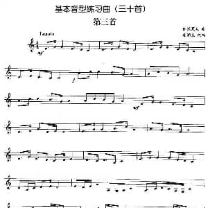 基本音型练习曲第三首 德沃夏克作曲 娄润良改编