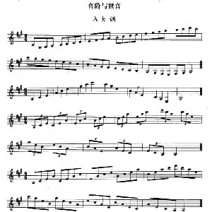 单簧管考级教材 第六级 陈新主编