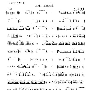 笛子谱 | 送我一支玫瑰花