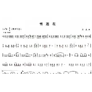 葫芦丝谱 | 雪莲花